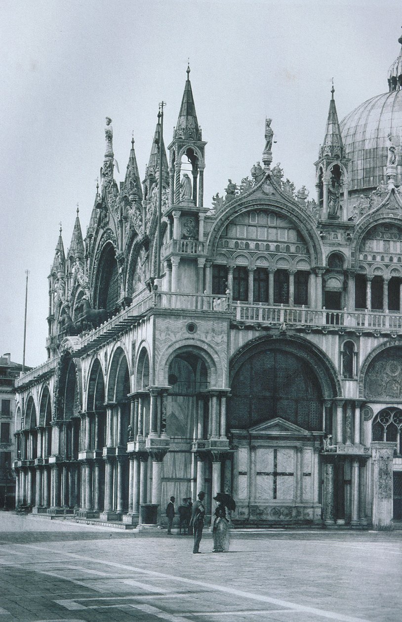 View of the Basilica di San Marco by Italian Photographer