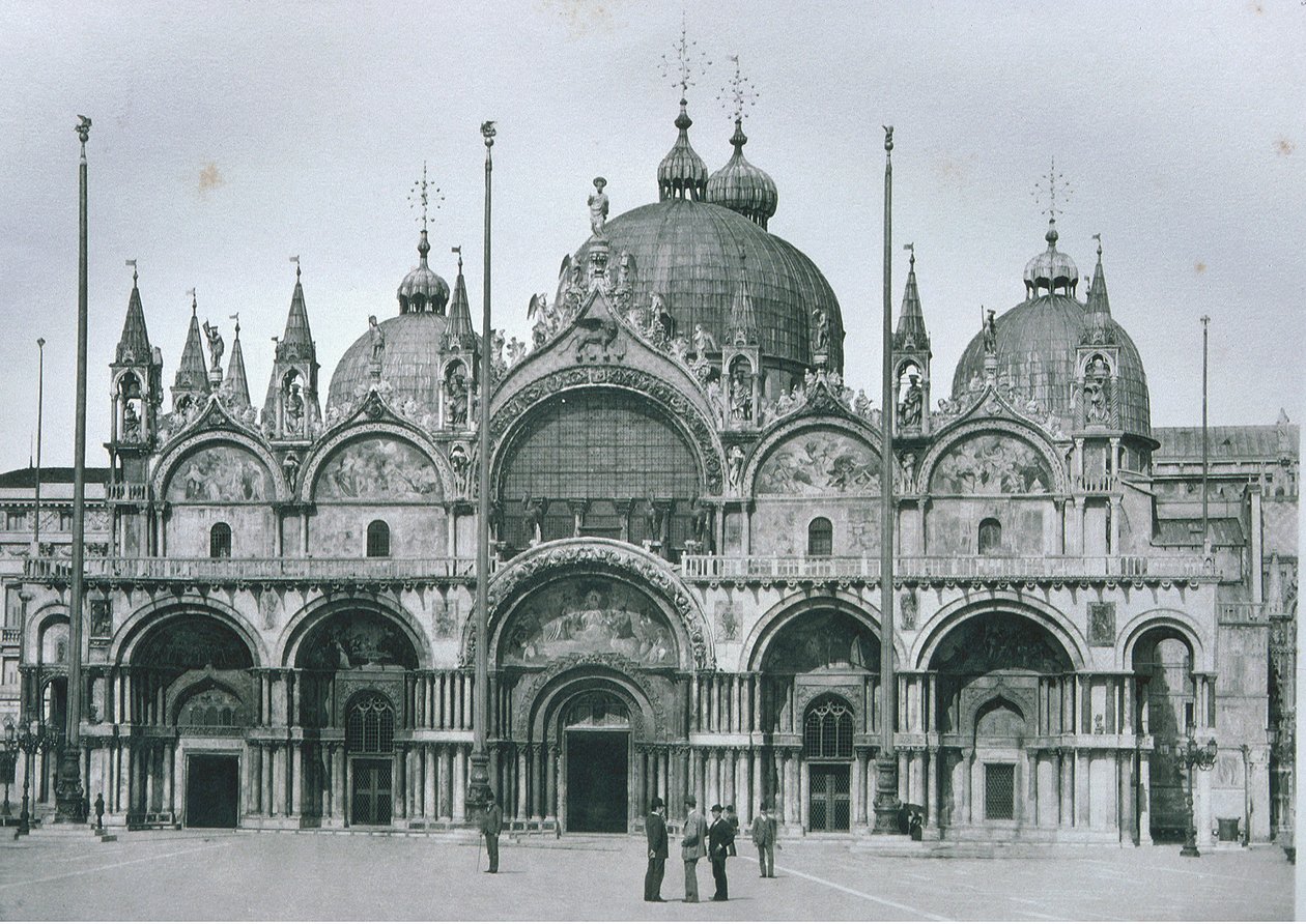 View of the Basilica di San Marco by Italian Photographer