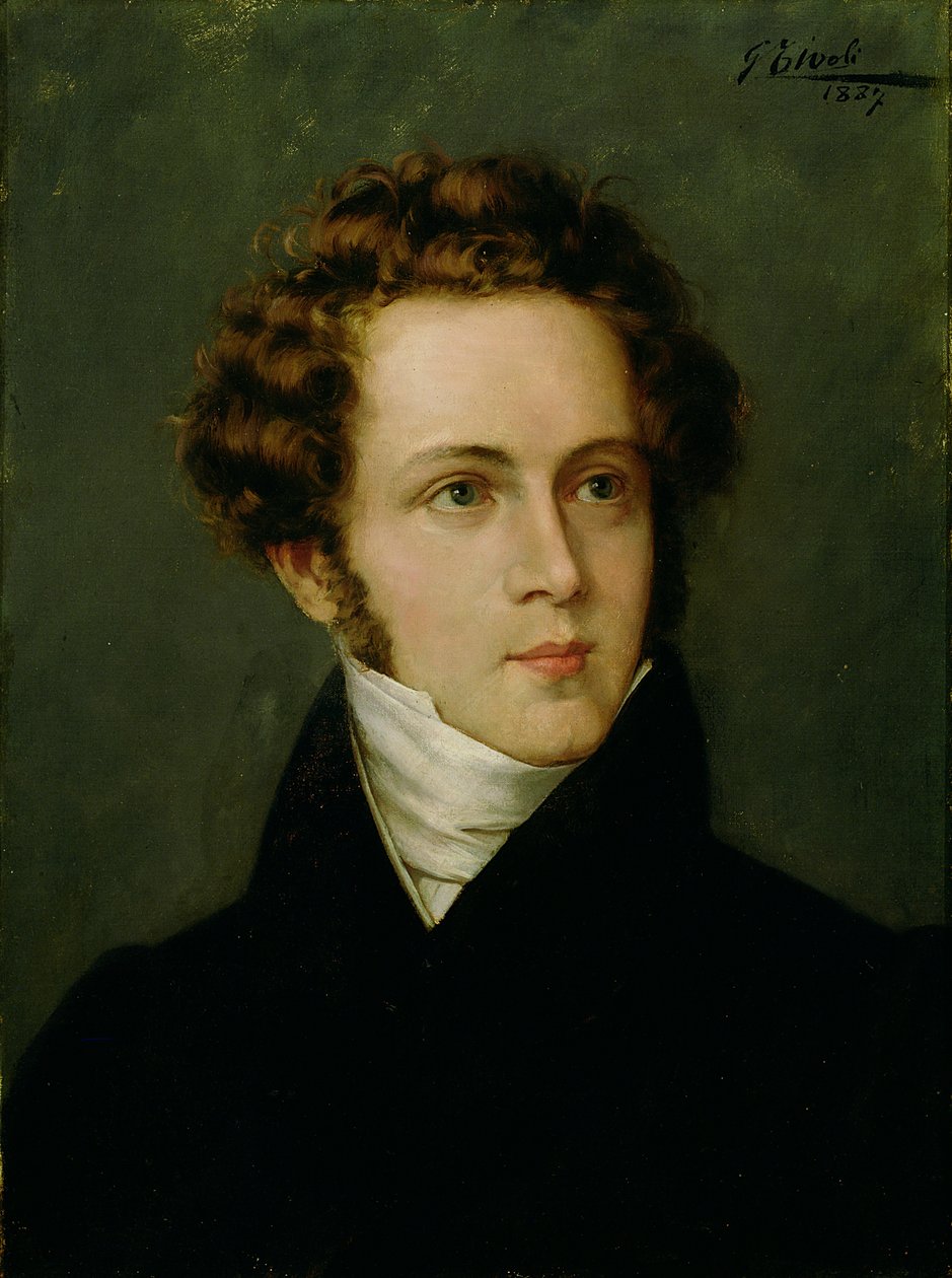 Portrait of Vincenzo Bellini, 1887 by Italian School