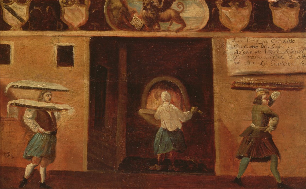 Shop Sign for Bakers and Pastry Makers by Italian School