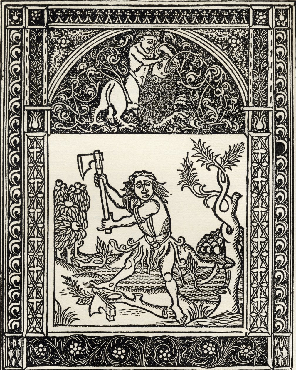 The Fable of the Woodcutter and the Axe, from 