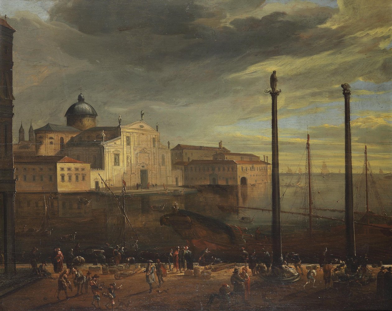 San Giorgio Maggiore Venice by Italian School