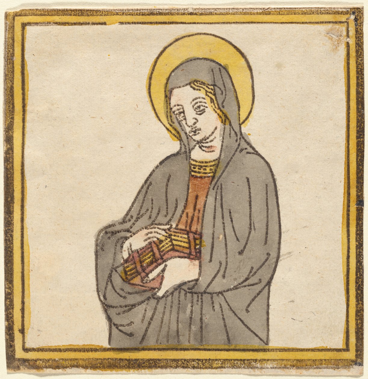 Saint Catherine of Siena, or Saint Clare of Assisi by Italian 15th Century