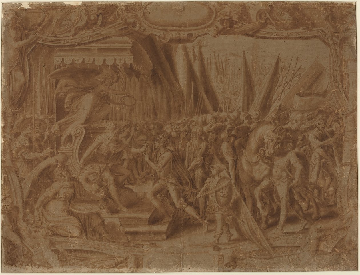 Historical Scene by Italian 16th Century