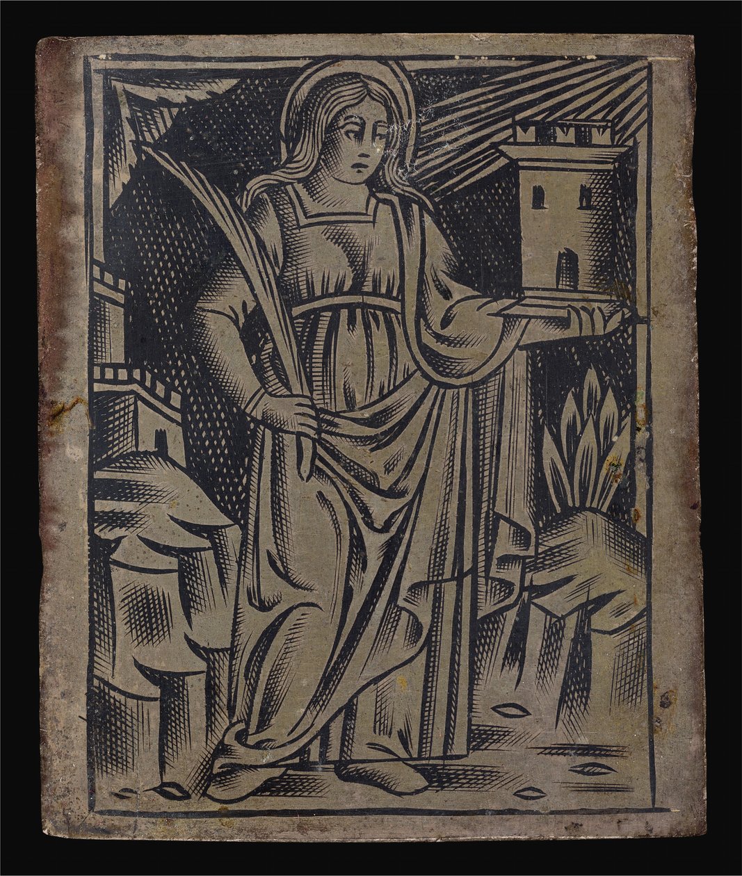 Saint Barbara by Italian 16th Century