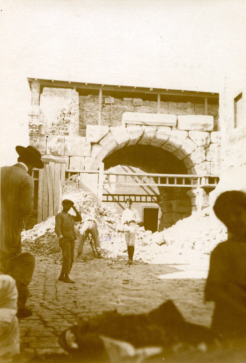 Abolishing Houses Around Marcus Aurelius Arch, Tripoli, Libya, October 4 by Italian Photographer