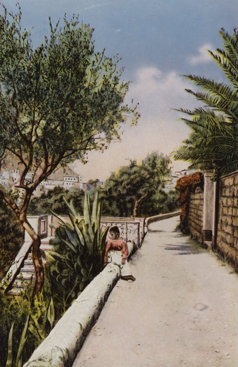 Capri: Via Tragara by Italian Photographer