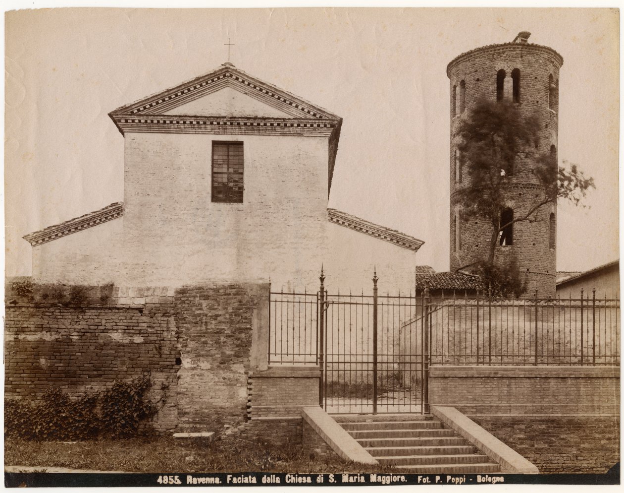 Church of St Mary Major, Ravenna, Emilia-Romagna, Italy, photograph by Pietro Poppi by Italian Photographer