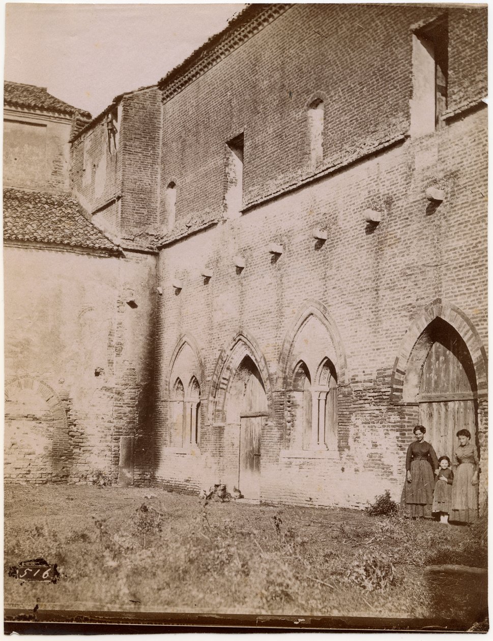 Exterior of Capitular Room, Pomposa Abbey, Emilia-Romagna, Italy by Italian Photographer