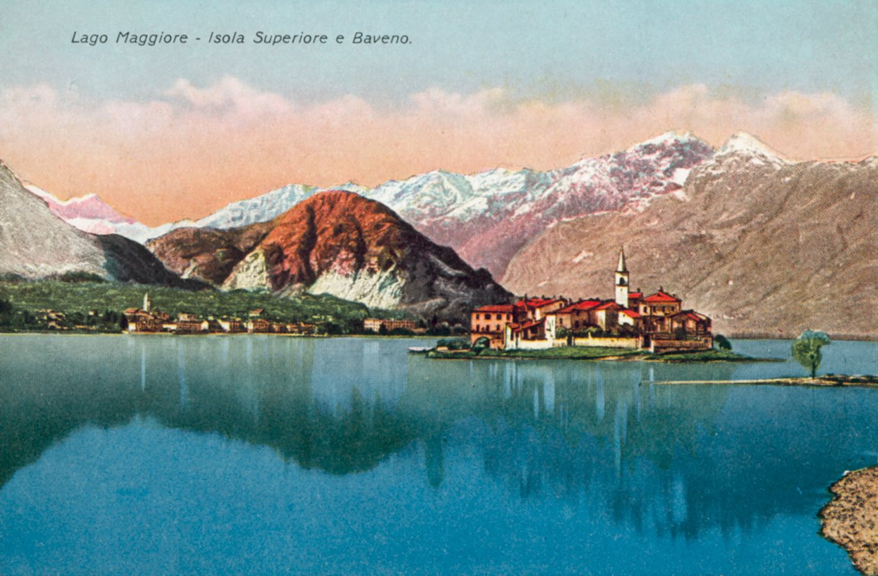 Lago Maggiore, Isola Superiore and Baveno by Italian Photographer