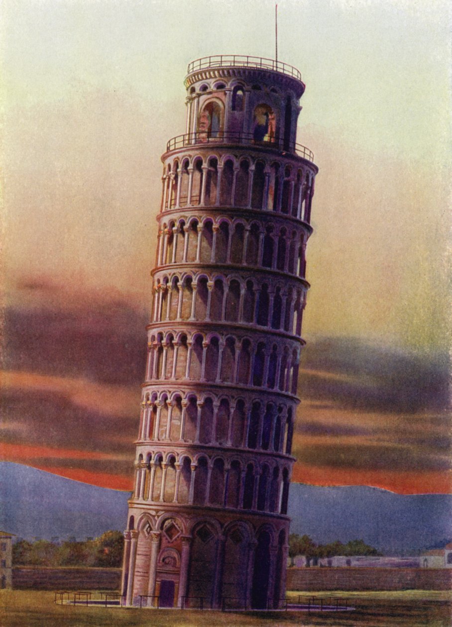 Leaning Tower of Pisa, Italy by Italian Photographer