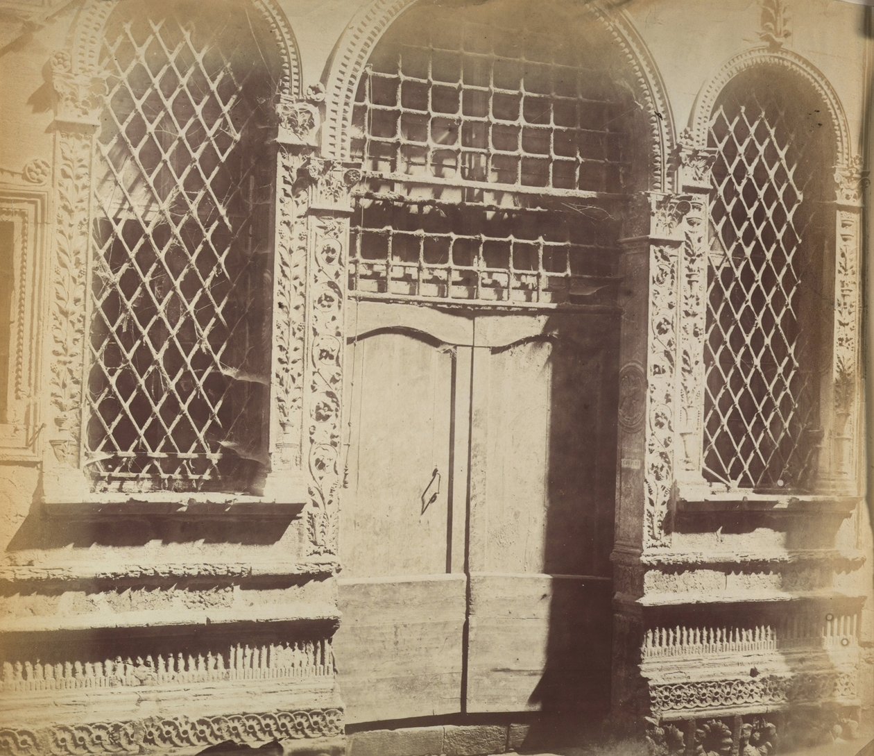 Palazzo Giuzzetti, Venice, c.1865 by Italian Photographer