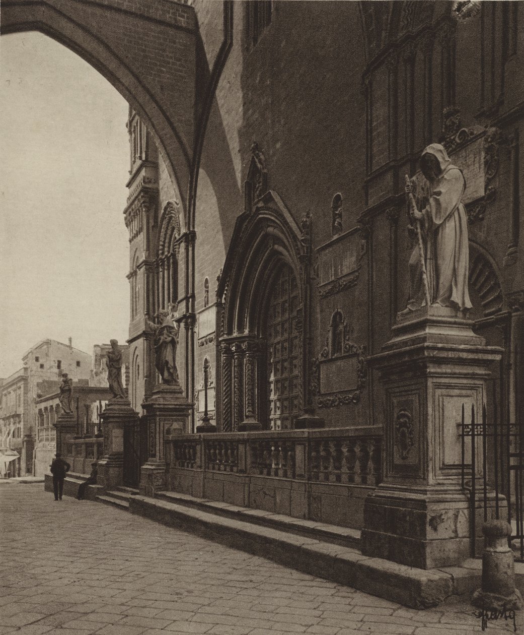 Palermo, The Cathedral (detail) by Italian Photographer