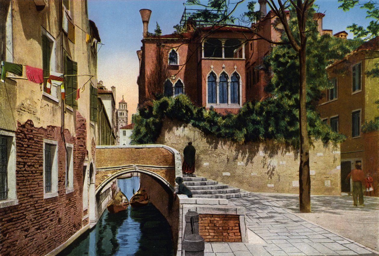 Venice: Rio San Gregorio by Italian Photographer