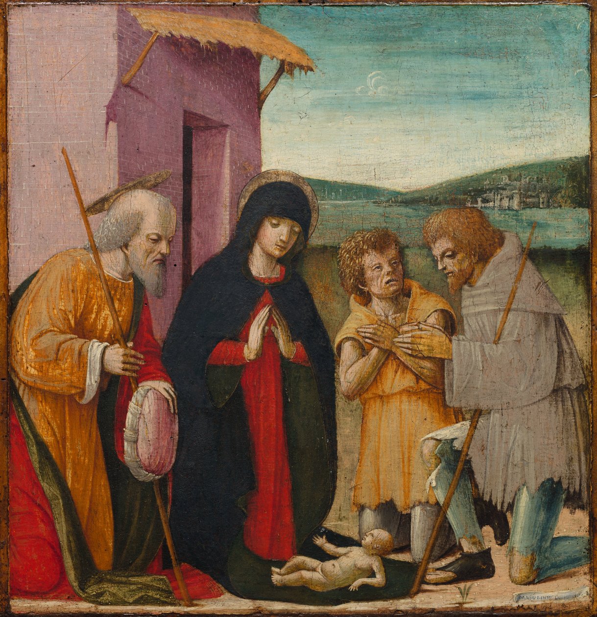 Adoration of the Shepherds by Italian School