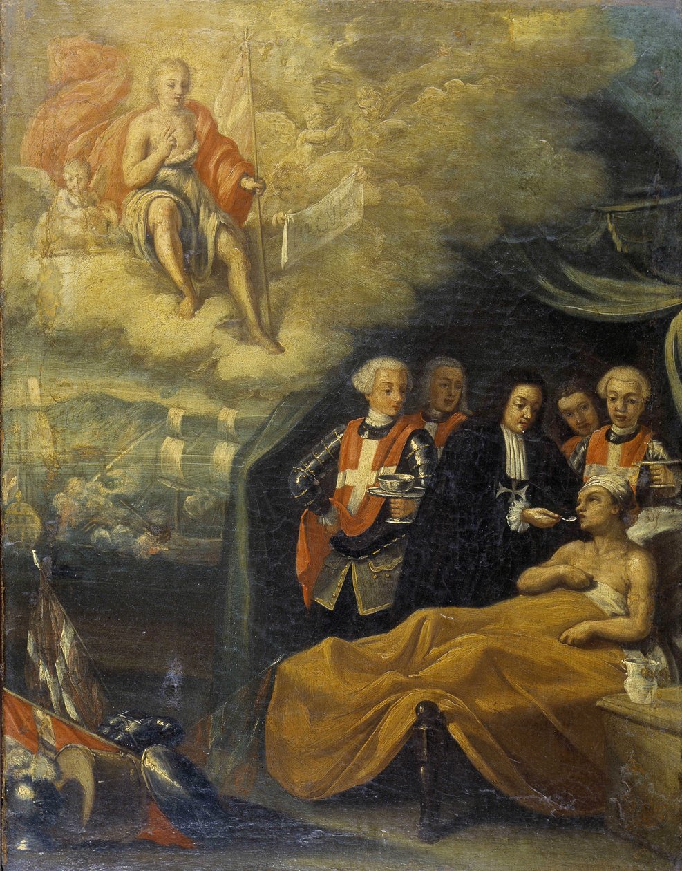 Allegory to the Order of Malta by Italian School