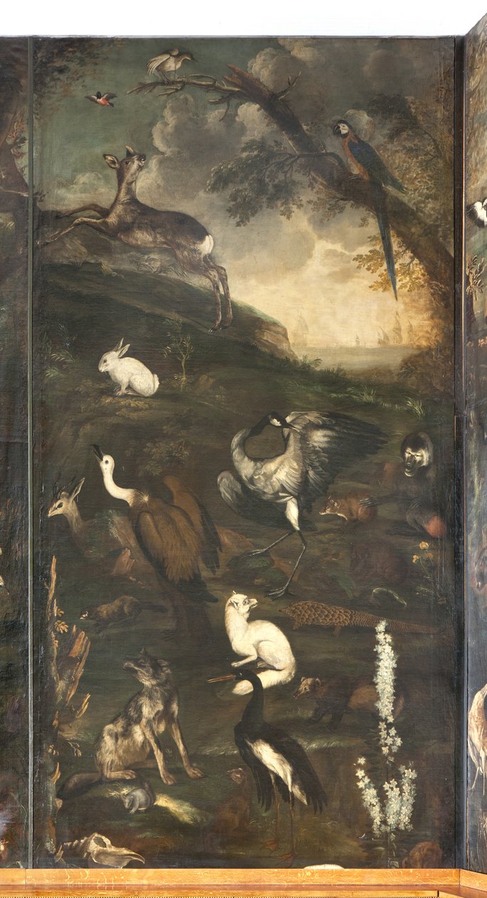 Animals, Myth of Orpheus (detail) by Italian School