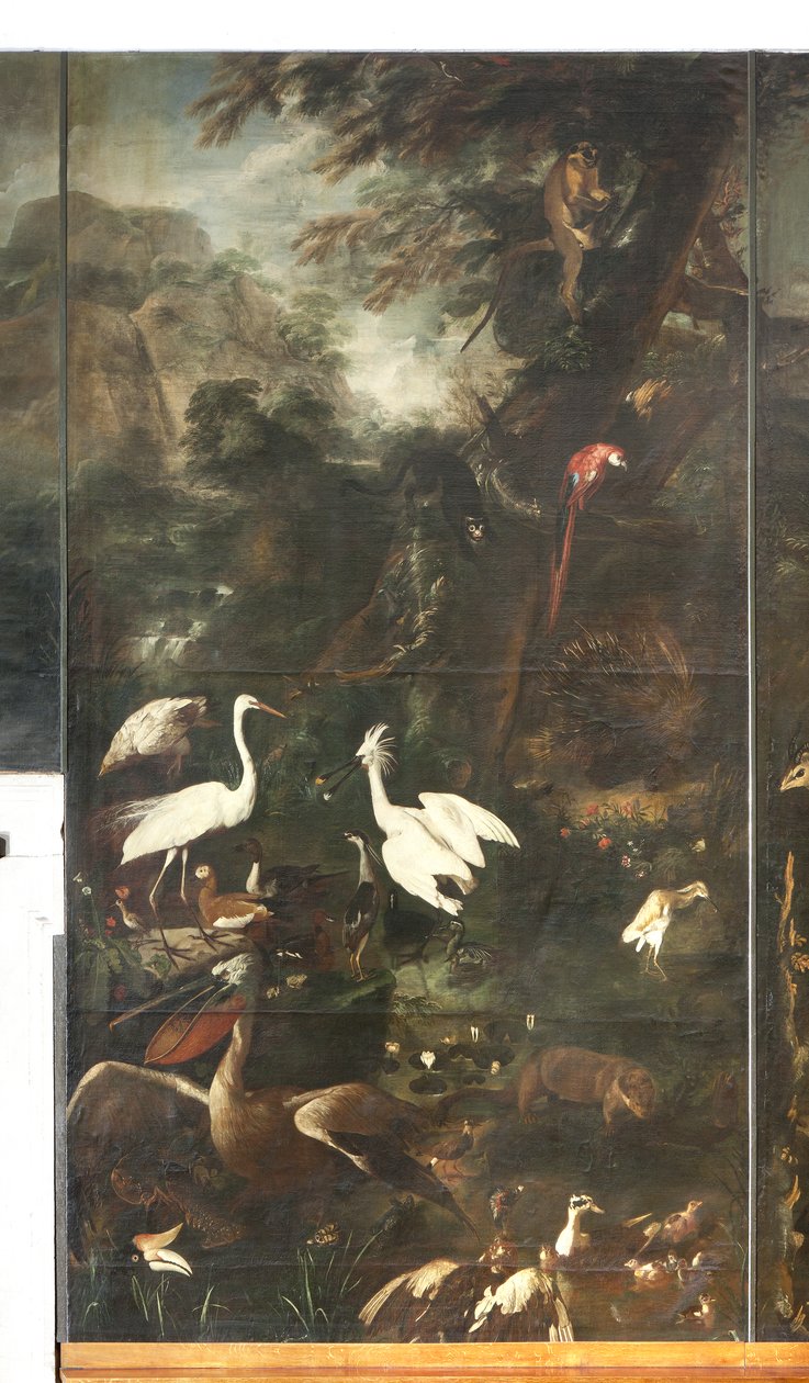 Animals, Myth of Orpheus (detail) by Italian School