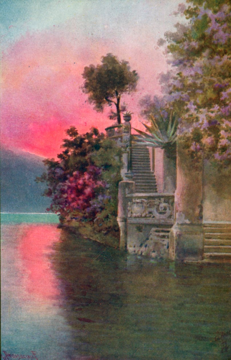 Bellagio, Lake Como, Italy by Italian School