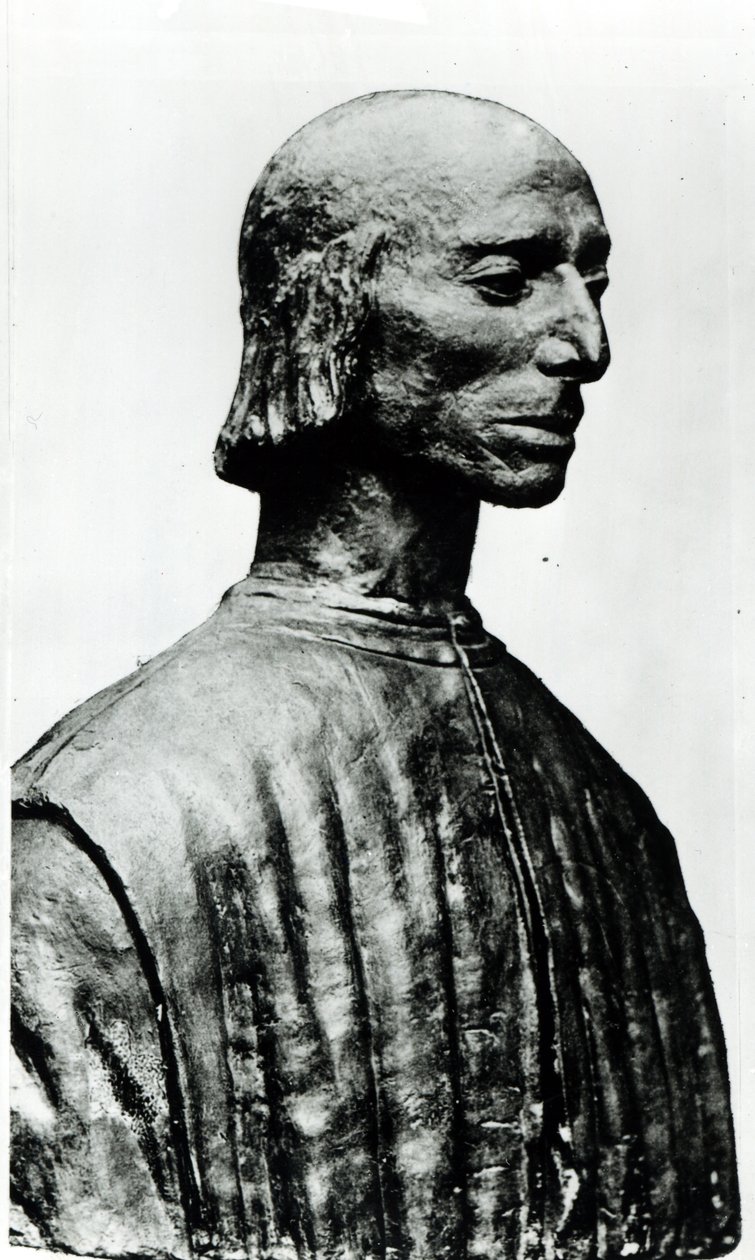 Bust of Niccolo Machiavelli by Italian School
