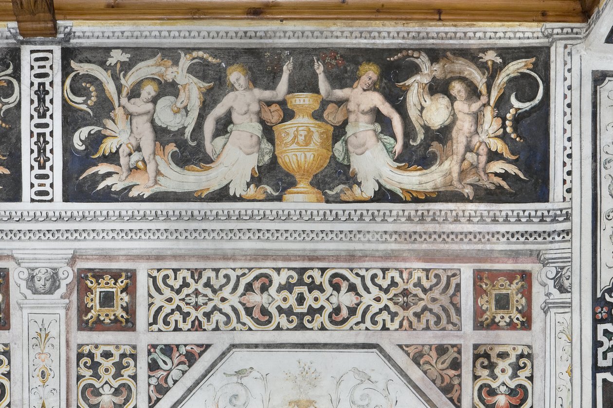 Carducci Room (detail) by Italian School