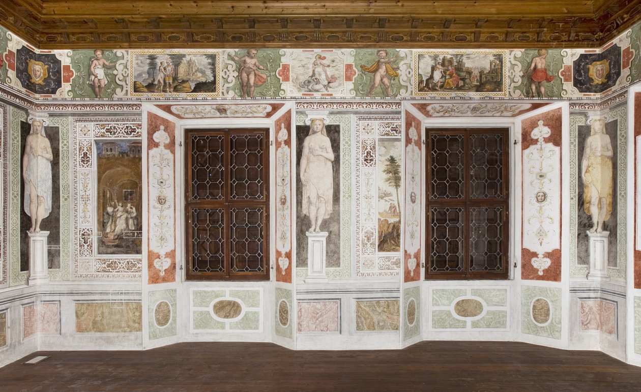 Caryatids Room: Metamorphoses by Ovid by Italian School