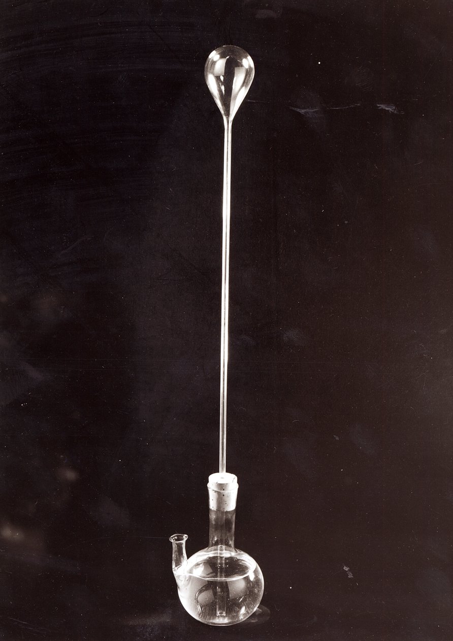 Copy of a thermoscope invented by Galileo Galilei by Italian School
