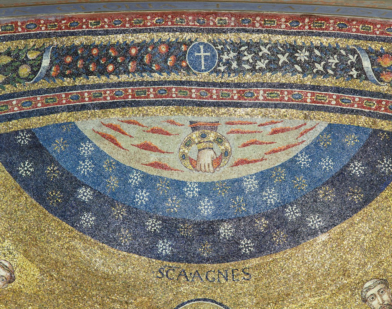 Coronation of the Virgin and Sky by Italian School