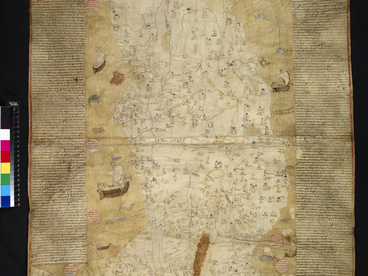 Cotton Roll XIII, 44 Italie provincie modernus situs by Italian School