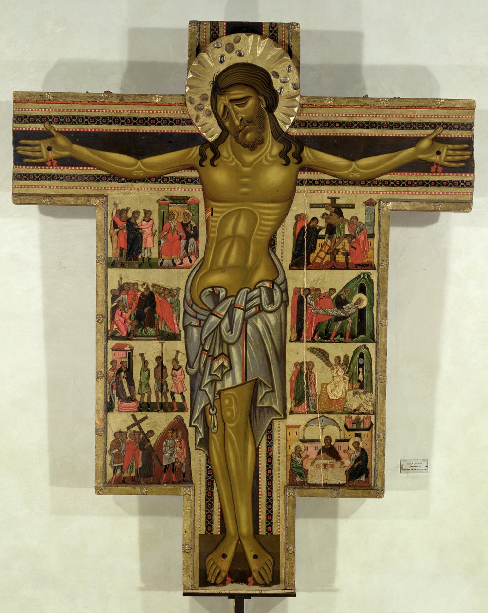 Crucifixion with Stories of the Passion, School of Lucca by Italian School