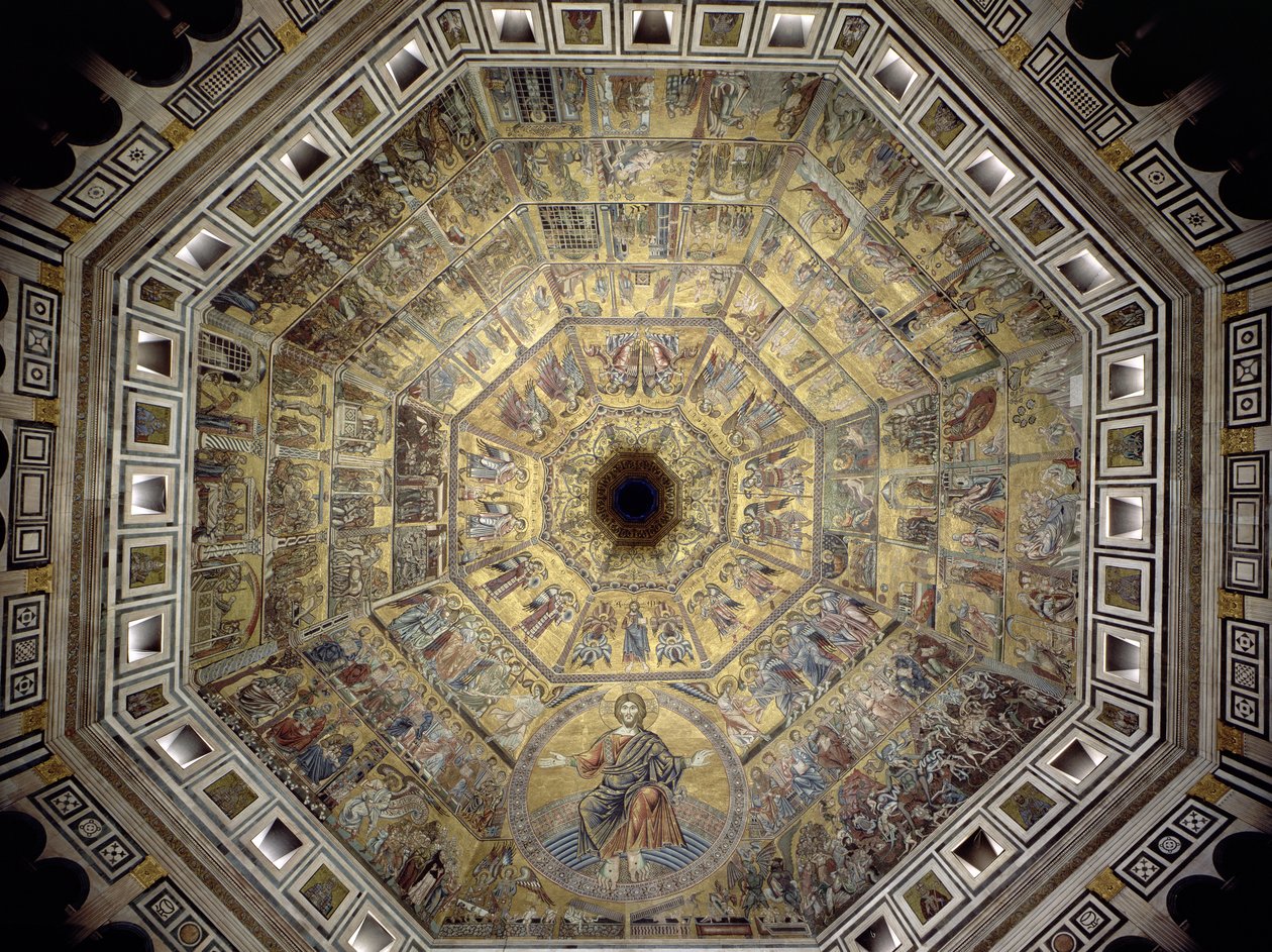 Cupola of the Baptistery of San Giovanni by Italian School