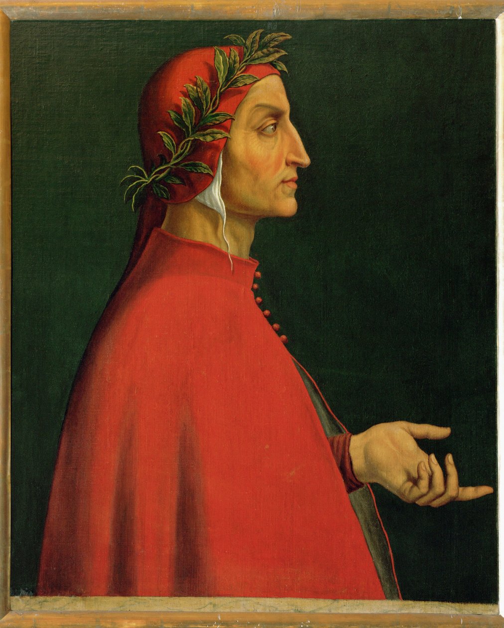 Dante Alighieri, Italian Poet Who Wrote the Divine Comedy by Italian School