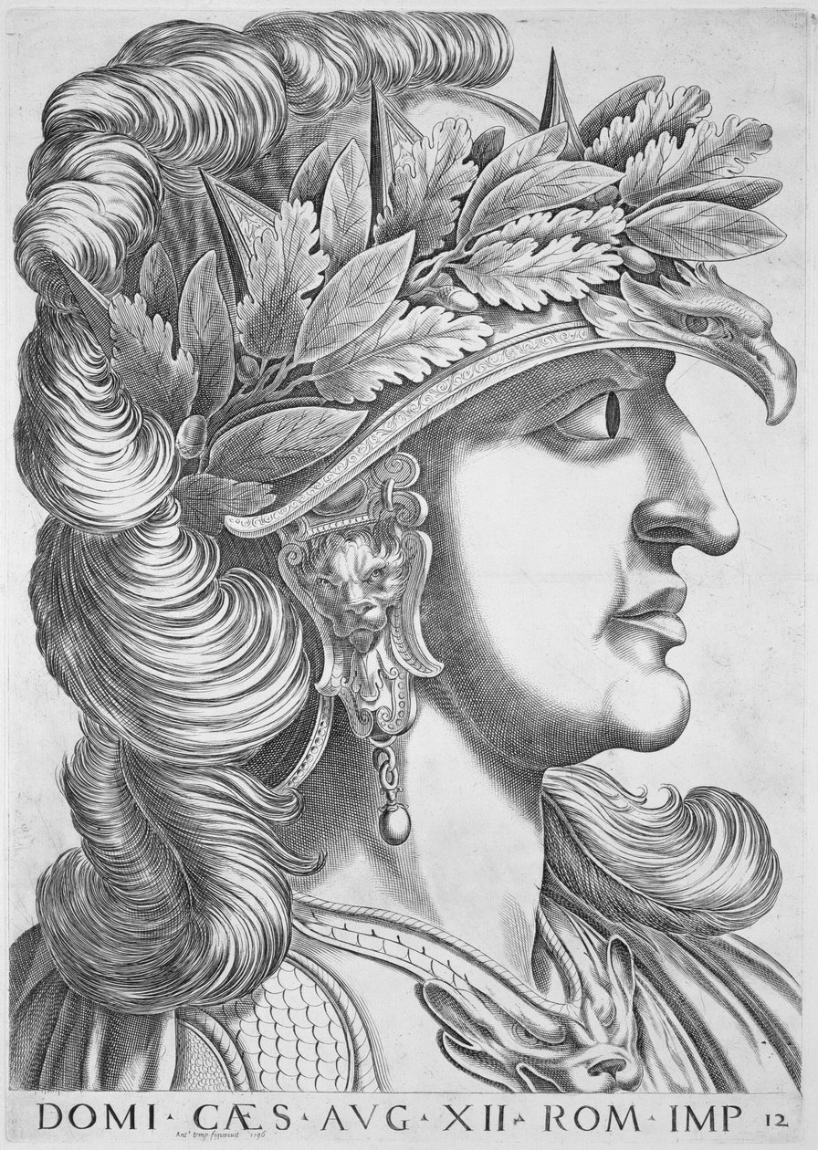 Domitian Caesar (51-96 AD), 1596 by Italian School