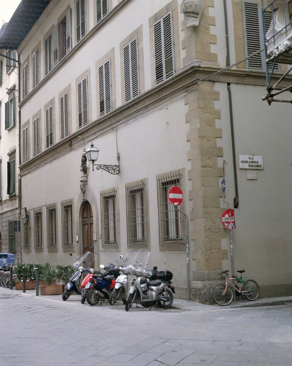 Facade of the Casa Buonarroti by Italian School