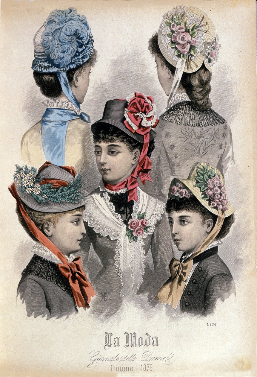 Turn of the century hats store