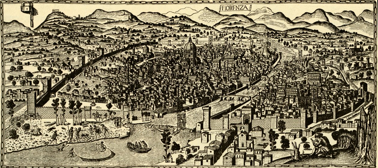 Florence circa 1490 by Italian School