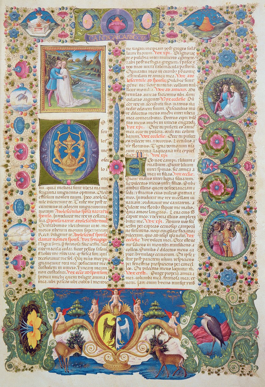 The Song of Songs, from the Borso d