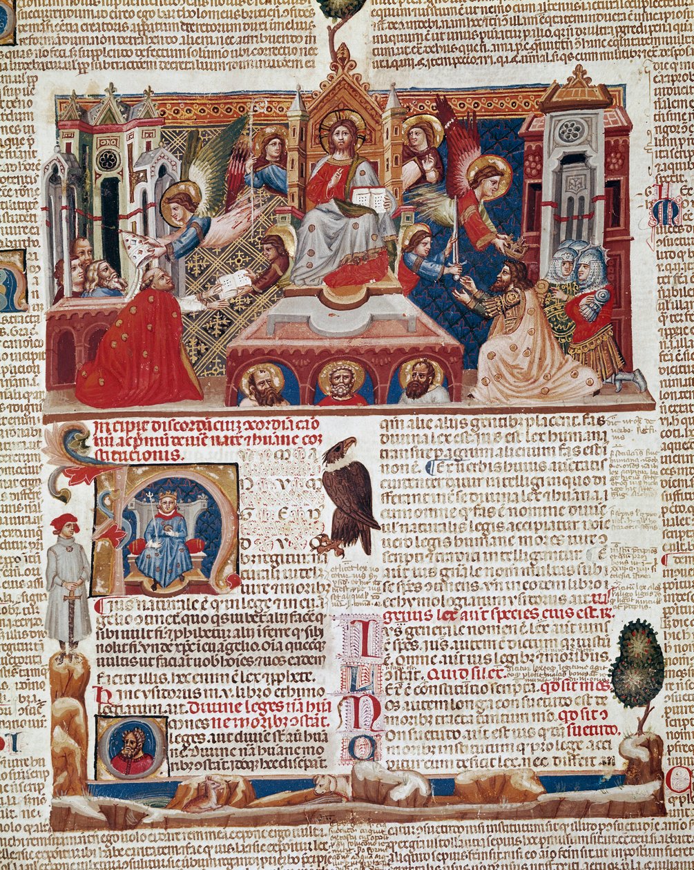 Frontispiece page of the manuscript of 