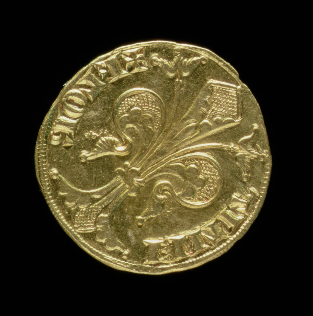 Gold Florin (obverse) with a Fleur de Lys, Florentine, 1252 by Italian School