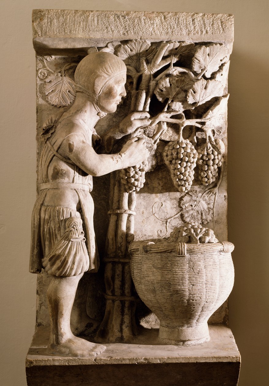 Harvest, Allegory of September by Italian School