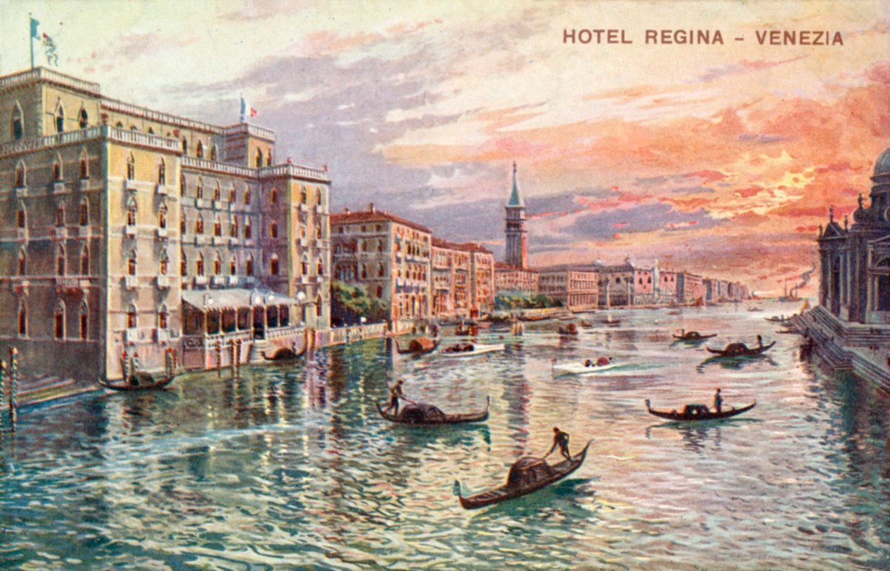 Hotel Regina, Venice by Italian School