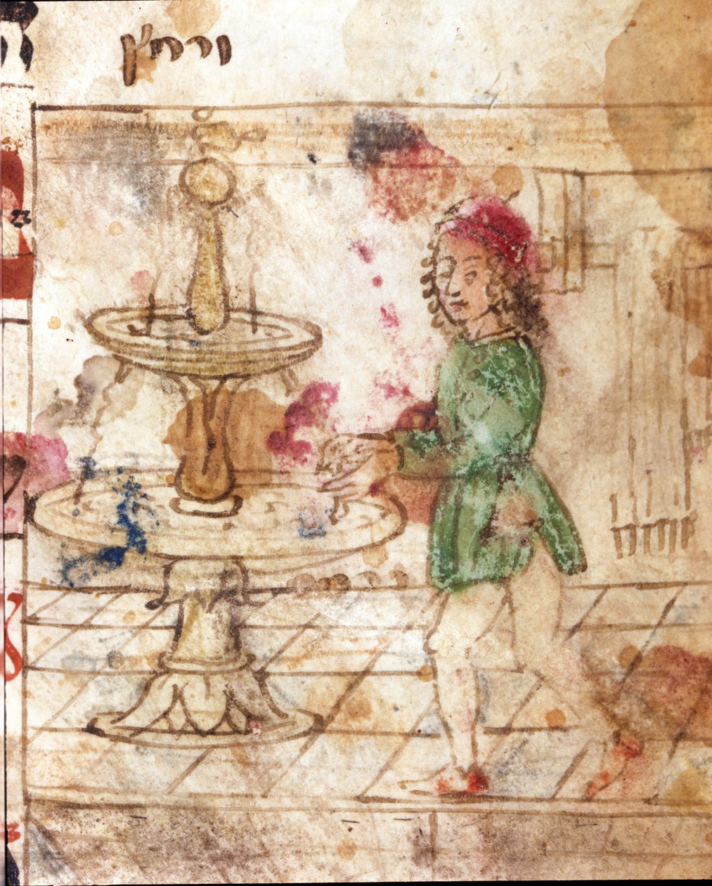 Jewish Ritual of Ablution by Italian School