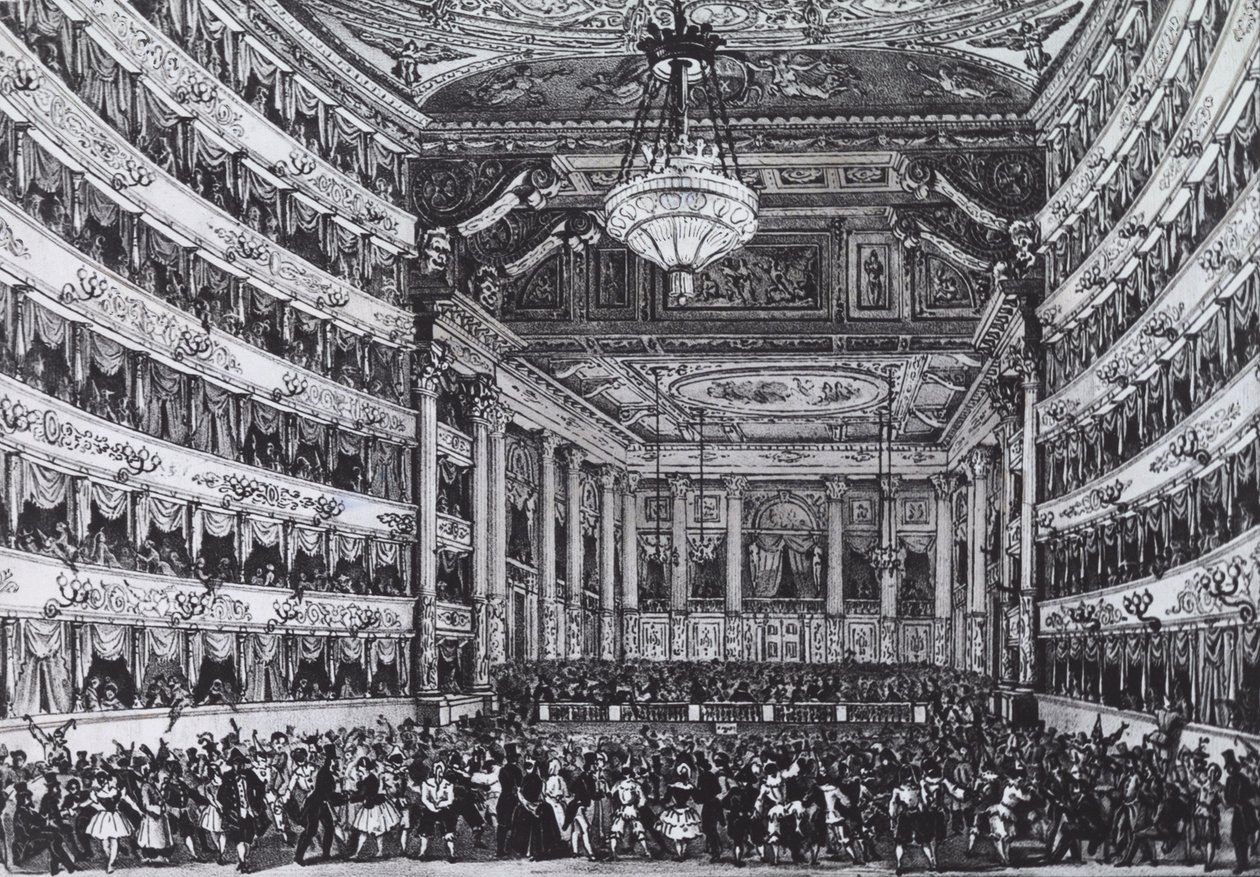 La Scala, Milan by Italian School