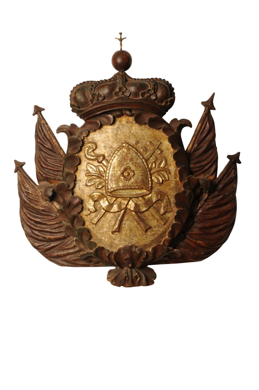Large Baroque armorial carving, c.1700 by Italian School