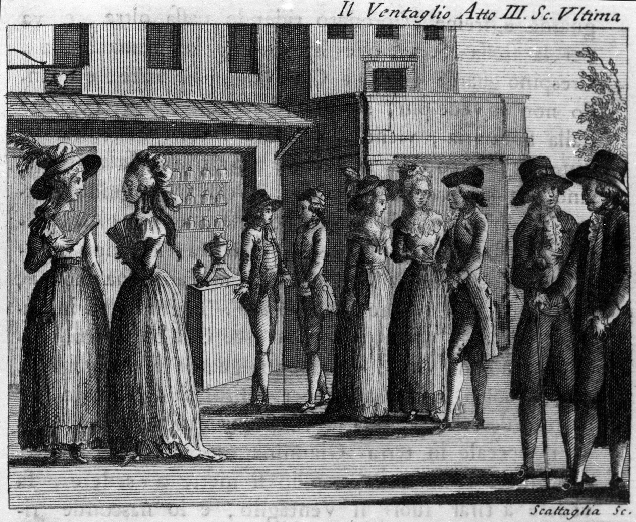 Last Scene of Act III of the Comic Piece 