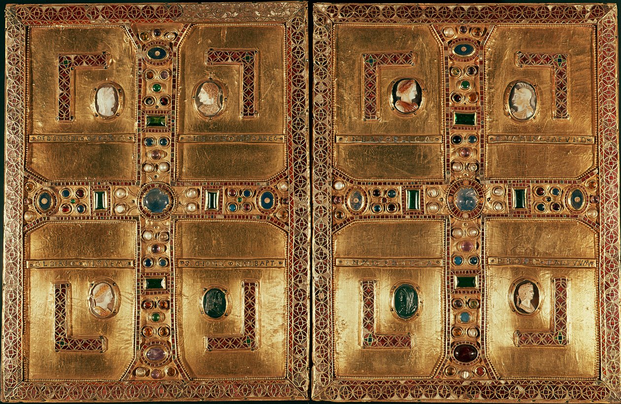 Gospel Book of Lombard Princess Theodelinde by Italian School