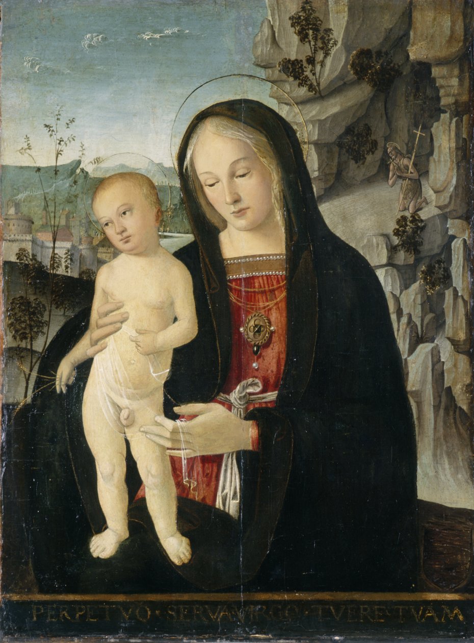Madonna and Child by Italian School