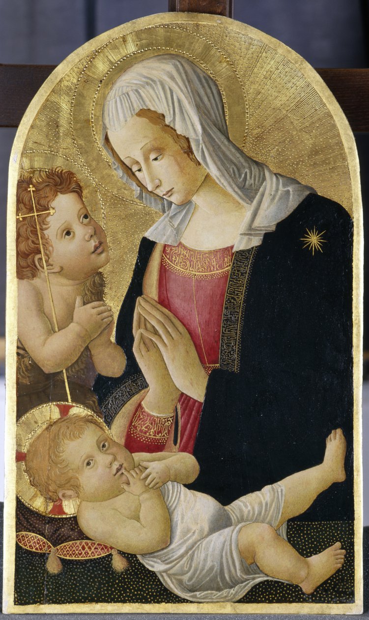 Madonna and Child with John the Baptist, c.1460 by Italian School