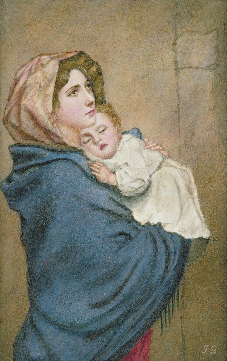 Madonna of the Poor by Italian School