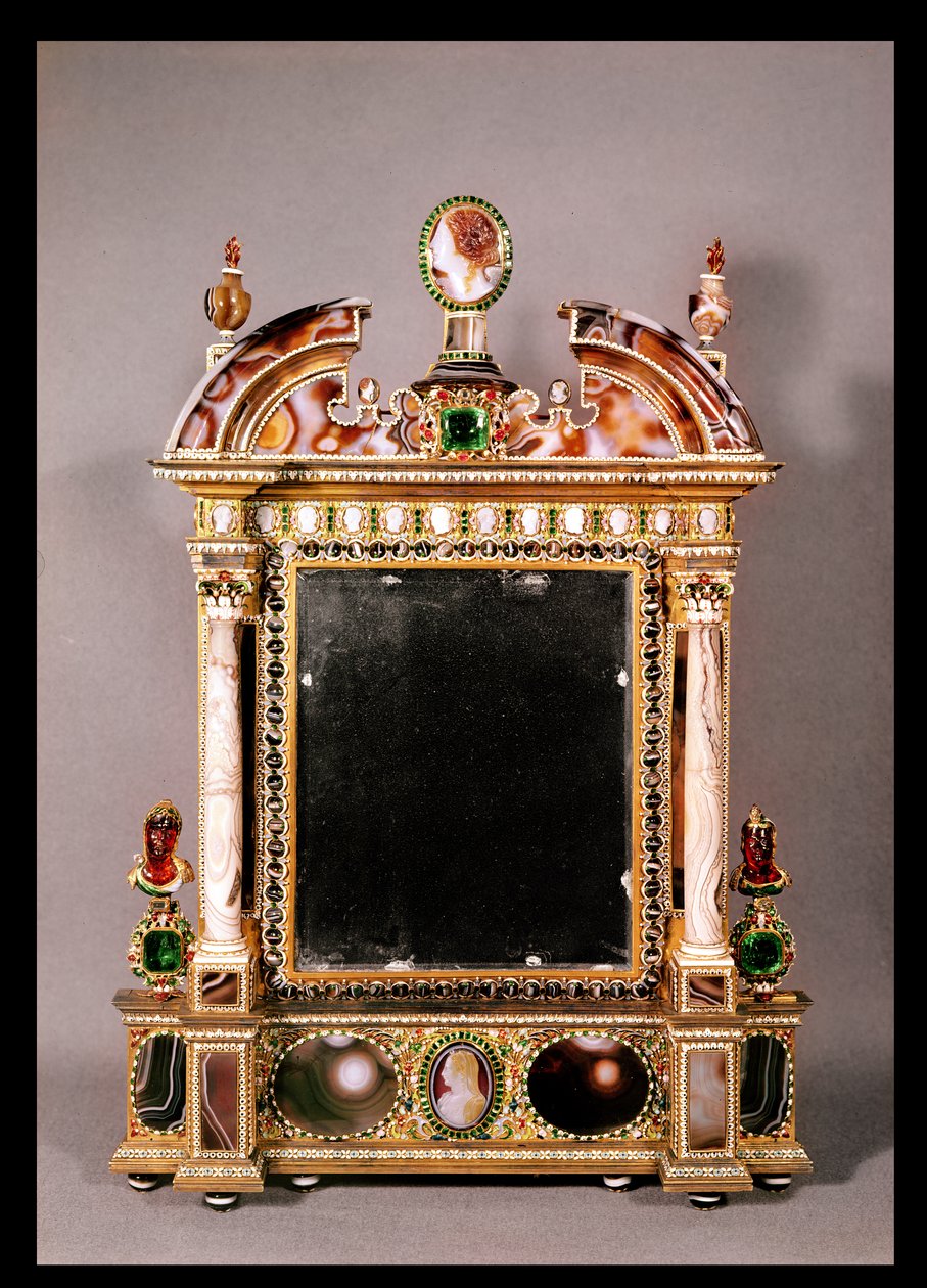 Mirror of Marie de Medici by Italian School